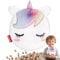 Comfheat Unicorn Microwave Heating Pad for Pain Relief, Unscented Microwavable Heating Pads Stuffed Animal for Cramps, Neck Shoulder, Muscles, Natural Small Heat Pack Moist Heat with Washable Cover