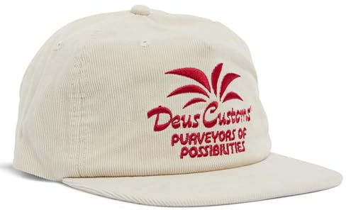 Deus Ex Machina Last Resort Cord Cap Dirty White | GRÖSSE: ONE Size