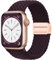YMKFGUPKRG Braided Solo Loop For Apple Watch Band Cinturino per orologio(Dark cherry,42mm 44mm 45mm 49mm)