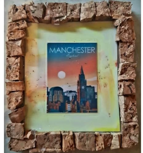 MANCHESTER England magnet handmade travel holidays city Souvenir Fridge Magnet 5x7 Cm APPROX