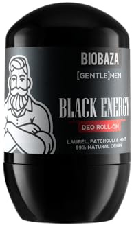 Biobaza natürlicher Deo Roll-On Black Energy