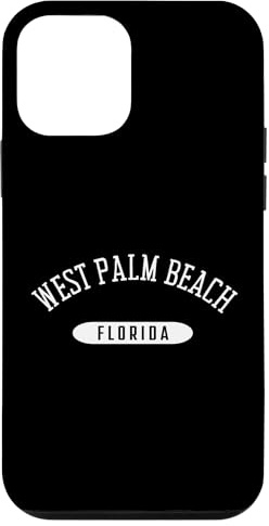 Hülle für iPhone 12 mini Westpalmen-Strandhemd Klassisches West Palm Beach Florida FL