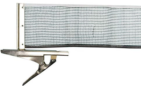 Donic-Schildkröt Tischtennisnetz Clipmatic, wetterfestes Nylonnetz, schnell zu befestigende Cliphalterungen, max. Plattenstärke 4,0 cm, in Tragetasche 808335
