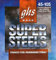 GHS™ Strings »BASS SUPER STEELS™ - CM5000-4-STRING BASS« Cordes pour Basse Électrique - Stainless Steel - Custom Medium: 045-105