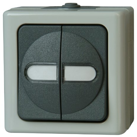 Kopp 560556003 Blue Electric Serienschalter beleuchtet