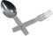 Mil-Tec Unisexe - Adulte 14624500 Couverts Pliants Multicolore, Taille Unique