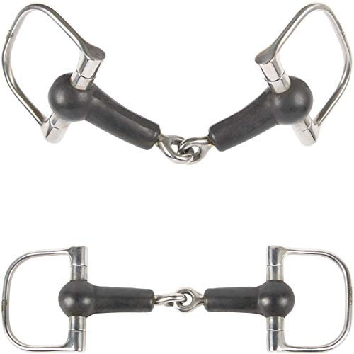 Harry´s Horse D-Trense mit Gummi-Mundstück 20mm, Größe:11.5