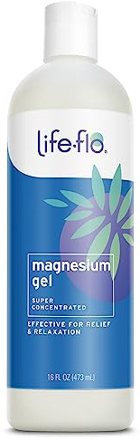 Life-Flo Magnesium Body Gel | Pure Magnesium Chloride Soothes & Relaxes Muscles & Joints | 16oz