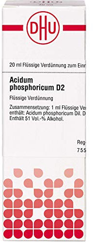 DHU Acidum phosphoricum D2 Dilution, 20 ml Lösung