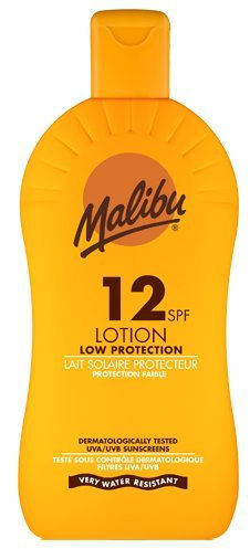 Malibu Protective Sun Lotion with SPF12 400 ml