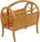 korb.outlet Zeitungsständer/Magazinsammler aus Natur-Rattan in der Farbe Honig