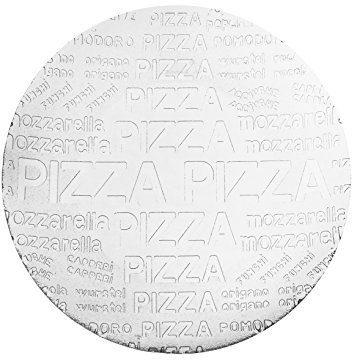 HOME Set Di 6 Piatti Vetro Pizza Moda Trasparente Arredo Tavola