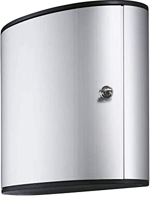 Durable 195223 Schlüsselkasten Key Box 36 (für 36 Schlüssel) silber, Metallic Silber