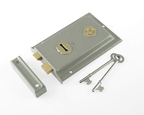 Yale Locks P334 Serrure de Jante Finition Grise 156 x 104 mm Visi Pack