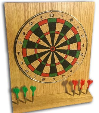 CHH Dart-Set, 20,3 cm (8 Zoll), Schreibtisch-Display, Zubehör, Dekoration, Mehrfarbig