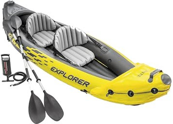 Intex 2-Person Kayak Inflable, Unisex, Amarillo