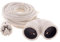 Prolongateur Bi tête 3G1,5 mm blanc 3m - 1 prise mâle + 2 prises Femelle - Zenitech
