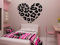 23.6 X 27.6 Removable Vinyl Wall Sticker Mural Decal Art DIY Leopard Spot cheetah print Heart Love Heart Wall Sticker wall decor wallpaper Vinyl wall art mural home decals