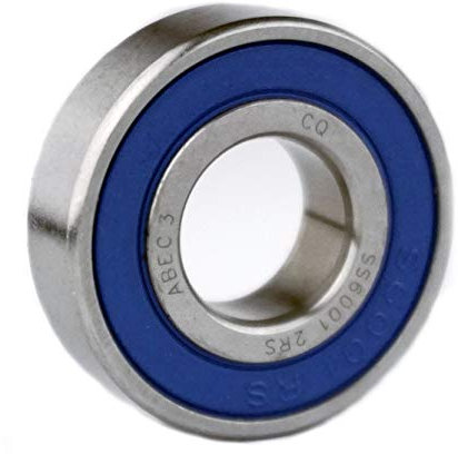 S6001 2RS / SS6001 2RS - Marke: CQ (c) - Edelstahl Kugellager 12x28x8 mm - ABEC3 Präzisionslager - SS 6001RS S6001RS 6001RS