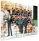 Leinwandbild 3 teilig Cowboy_Bebop_Legend_3x90x40cm (Gesamt 120x90cm) _Ausführung schöner Kunstdruck auf echter Leinwand als Wandbild auf Keilrahmen