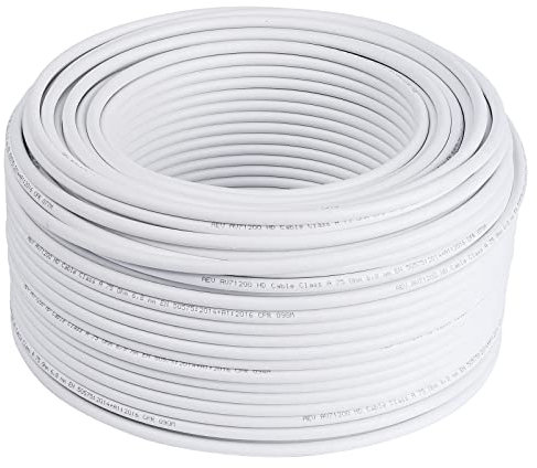 RODACAVI Cavo Antenna COASSIALE TVSAT Digitale Classe A MATASSA da 150 MT 55052100