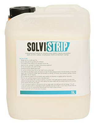 Solvistrip- Paint Remover for Masonry Paint (5 litres)