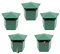 Beslands Schnecken-Falle 5er Set Schneckenfalle Starter-Set Falle Garten& Lockmittel sichere saubere und hocheffiziente Schneckenbekämpfung