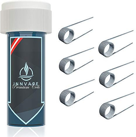 INNVAPE Premium Coils für Selbstwickelverdampfer RDTA RTA RDA - 12 Varianten verfügbar (NI80 Clapton)