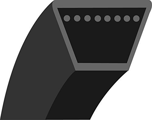 GREENSTAR - Glatter Keilriemen 1/2 – Trapezförmig – Länge außen 1471 mm – einfacher Austausch – widerstandsfähig, langlebig – anpassbar für Husqvarna Originalnummern: 544400201, 589530401, 599675902