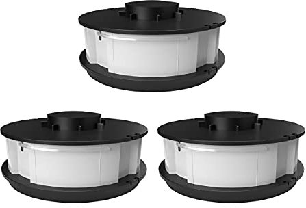 3x Ersatzspule Doppelfadenspule Fadenspule Spule mit Doppelfaden für Rasentrimmer passend für Einhell Elektro Rasentrimmer Modelle GC-ET 4530 und GC-ET 4530 Set