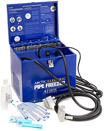 Arctic Hayes AH28 Electric Pipe Freezing Machine 8-28mm Pipes, 230 V, Blue