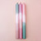 MADAM ERLE | 3er-Set Dipdye Stabkerzen | HEDDA | handgemachte Kerzen extra lang| pastell farbig | bunt | lange Brenndauer| Dekokerzen | Wohnzimmerdeko | Geschenkidee für Frauen Freundin|