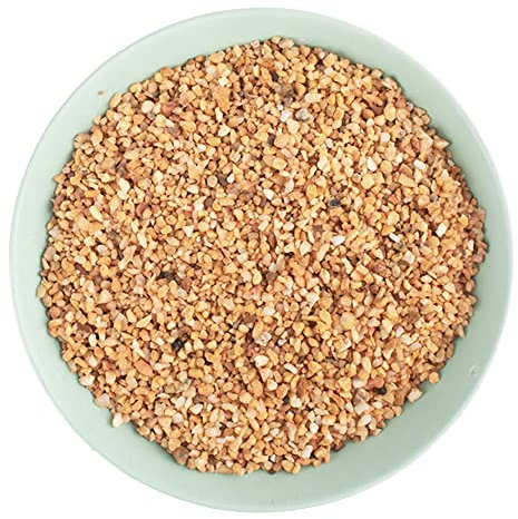 Avalution Grober Sandstein, 2 mm - 4 mm, dekorative Kies, Sukkulenten, Kaktus-Bonsai-Kies, Terrarien-Füllung, Heimwerker, Garten, Innen- und Außenbereich, Garten, Bonsai-Dekoration, 1,4 kg