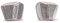 Loveyourdiamonds Akkordeon Ohrstecker aus 925 Sterling Silber