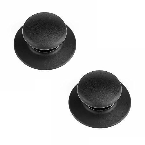 2pcs All-Makes Pan Knob - Heat-Resistant Cookware Lid Knob Handle with Screws