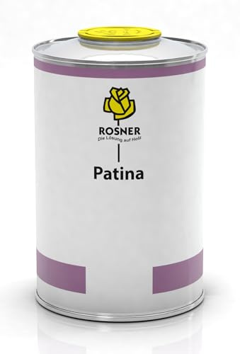 Rosner Patina Nussbaum 1 Liter - Lösung zum Patinieren von Holzflächen