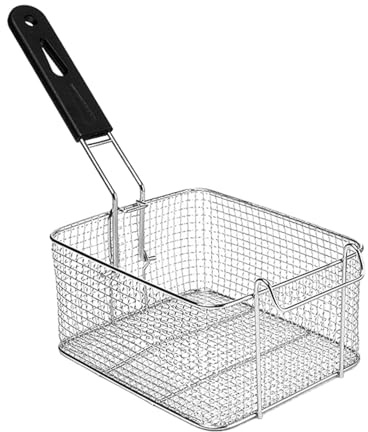 Generic Outil de Cuisine, Panier de Friteuse, Passoire, Panier En Maille, Panier de Passoire, Panier de Friture, pour La Maison, Le Restaurant, La Fête Barbec, modèle A