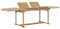 CKioict Bistrotisch Balkontisch Gartenmöbel Ausziehbarer Gartentisch 180-280x100x75 cm Massivholz TeakGeeignet für Pools, Gärten, Rasenflächen