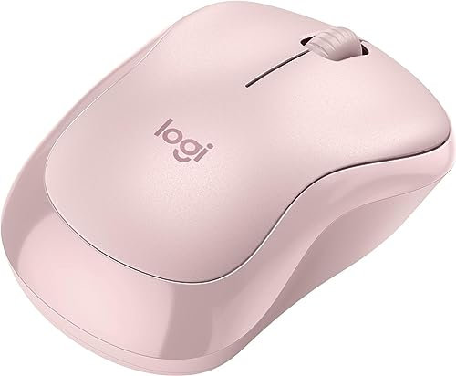 Logitech M220 Silent Souris Sans Fil, 2.4 GHz avec Récepteur USB, Résolution Capteur 1000 PPP, Pile 18 Mois, Ambidextre, Compatible avec PC, Mac, Ordinateur Portable - Rose (Reconditionné)
