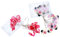 BCOATH -Lampen Weihnachts-Hängelichter Lichterschlauch Zuckerstangen batteriebetriebene Lichterketten dekorative Partylichter 2 Sets für drinnen und draußen