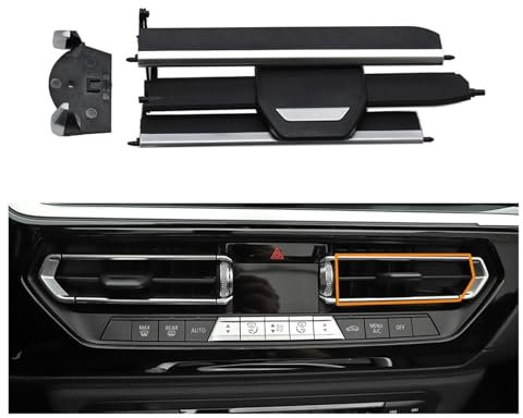 UTSKWD Reparatur des Lüftungsgitters for die mittlere Klimaanlage im Armaturenbrett des Autos, kompatibel mit BMW 1 2 3 4 Z4 X3 X4 Serie F40 F44 G20 G26 G29 G01 G02(Middle Right)