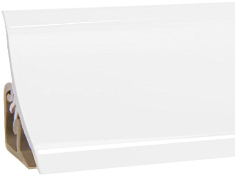 HOLZBRINK Küchenabschlussleiste Aluminium Küchenleiste PVC Wandabschlussleiste Arbeitsplatten 23x23mm 3 m