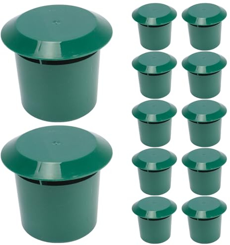 AwnsIMfreien Confezione da 12 Trappole per Lumache, Esca per Lumache da Giardino con Coperchio Raccoglitore in Plastica PP per Giardino Esterno, Prato e Protezione delle Piante, Esca per
