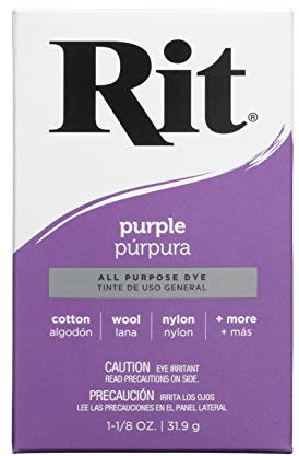 Rit - Tinte Multiusos en Polvo., Morado, 1 Pack