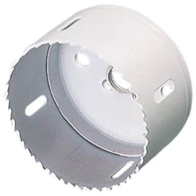 wolfcraft Bi-Metall-Lochsägeneinsatz I 3767000 I Für Metalle, Kunststoffe, Holz und Trockenbaumaterialien, Gewindeanschluss ½“, Schnitttiefe 40 mm