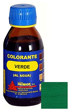 Promade - Colorante Al Agua Para Madera Verde Blister120Cc Acol124