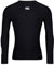 Canterbury Men's Thermoreg Long Sleeve Top, Compression Shirt, Base Layer Top with Heat Retention & Thermal Regulation, Black, XL