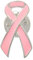 dailymall Pin's Octobre Rose Ruban Rose Lutte Contre Le Cance - Argent