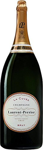 Laurent Perrier La Cuvee Brut Non Vintage Champagne Jeroboam Champagne in Gift Box, 300 cl