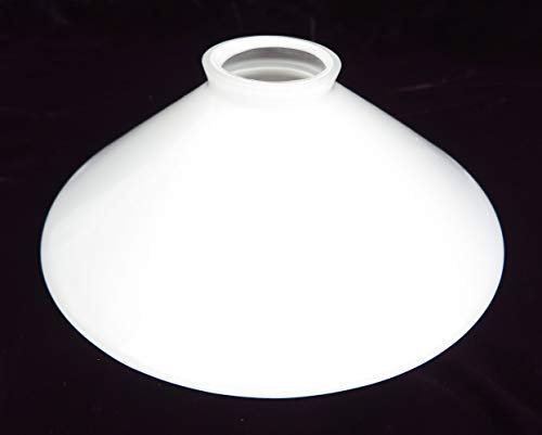 Abat-jour conique style antique verre blanc abat-jour en verre Verre dépoli Mat jeunesse style